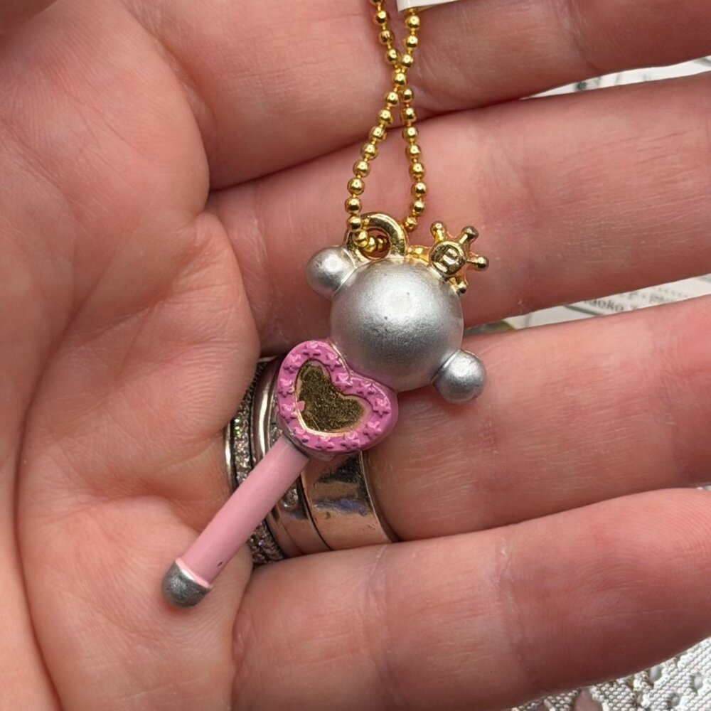 2015 Lip Rod Sailor Pluto Sailor Moon Gashapon Die Cast Charm Keychain